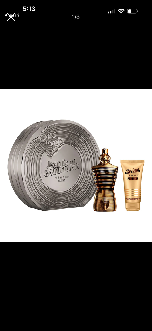 Jean Paul Gaultier Le Male Elixir Parfum 125ml + 75ml body Lotion