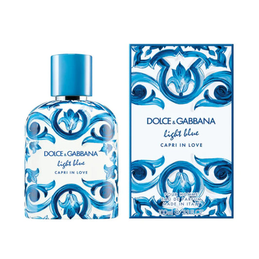 Dolce & Gabbana Light Blue Capri in Love Pour Homme EDP 100ml