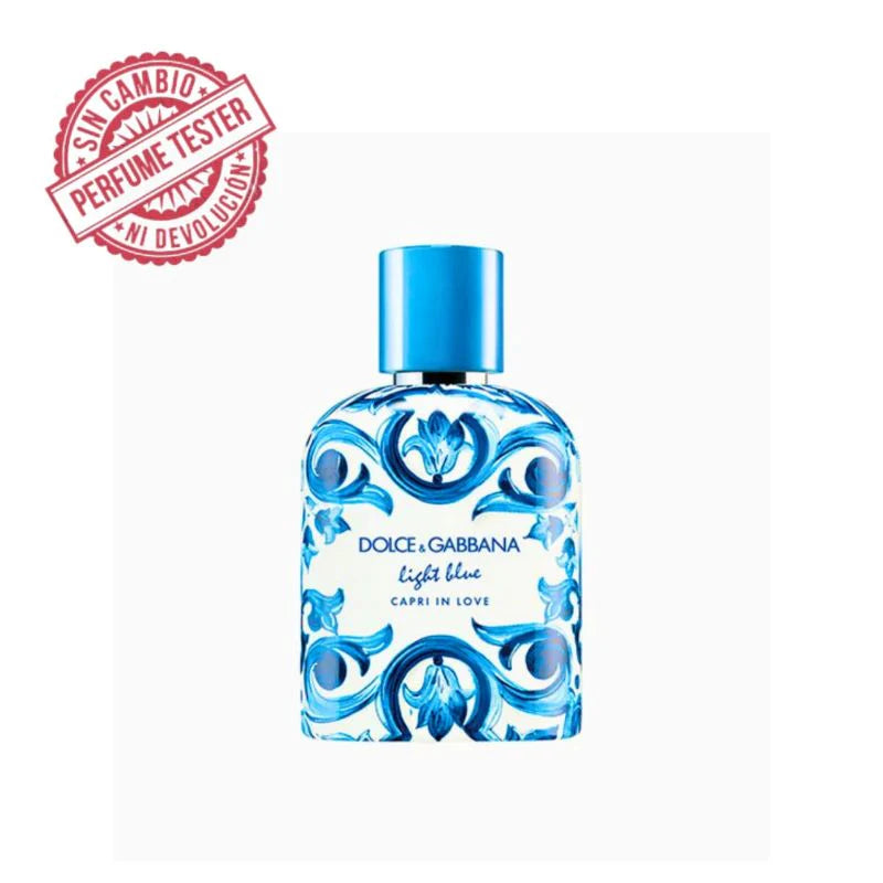 Dolce & Gabbana Light Blue Capri In Love Pour Homme EDP 125ml tester