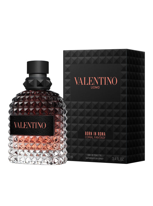 Valentino Uomo Born In Roma coral Fantasy EDT 100ml nuevo sin celofán