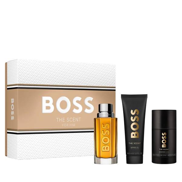 Hugo Boss The Scent Men EDT 100ml + shower gel 100ml + desodorante 75ml