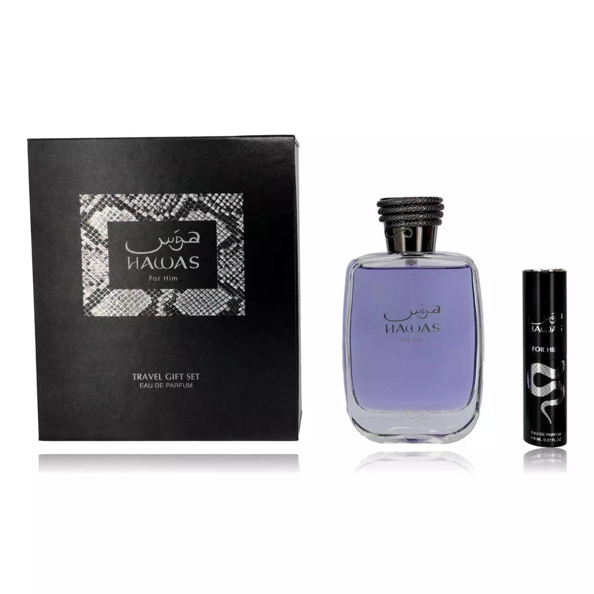 Rasasi Hawas For Him EDP 100ml + travel 8ml SET