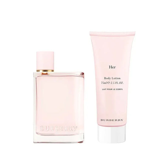 Burberry Her EDP 50mL + 75 shower gel set