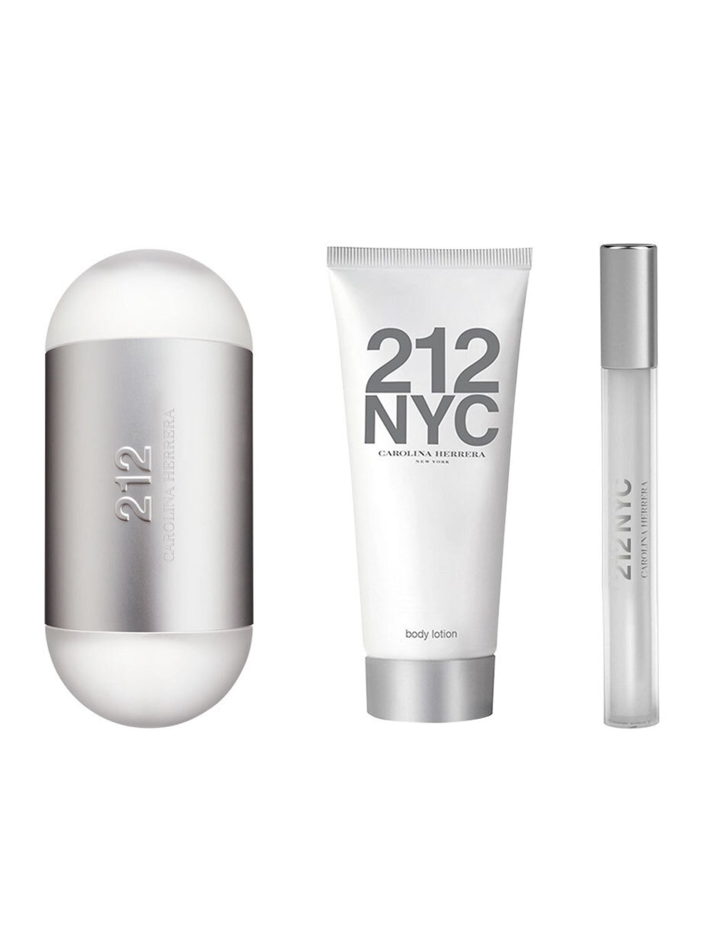 Carolina Herrera 212 NYC 100ml + 10ml + gel de ducha