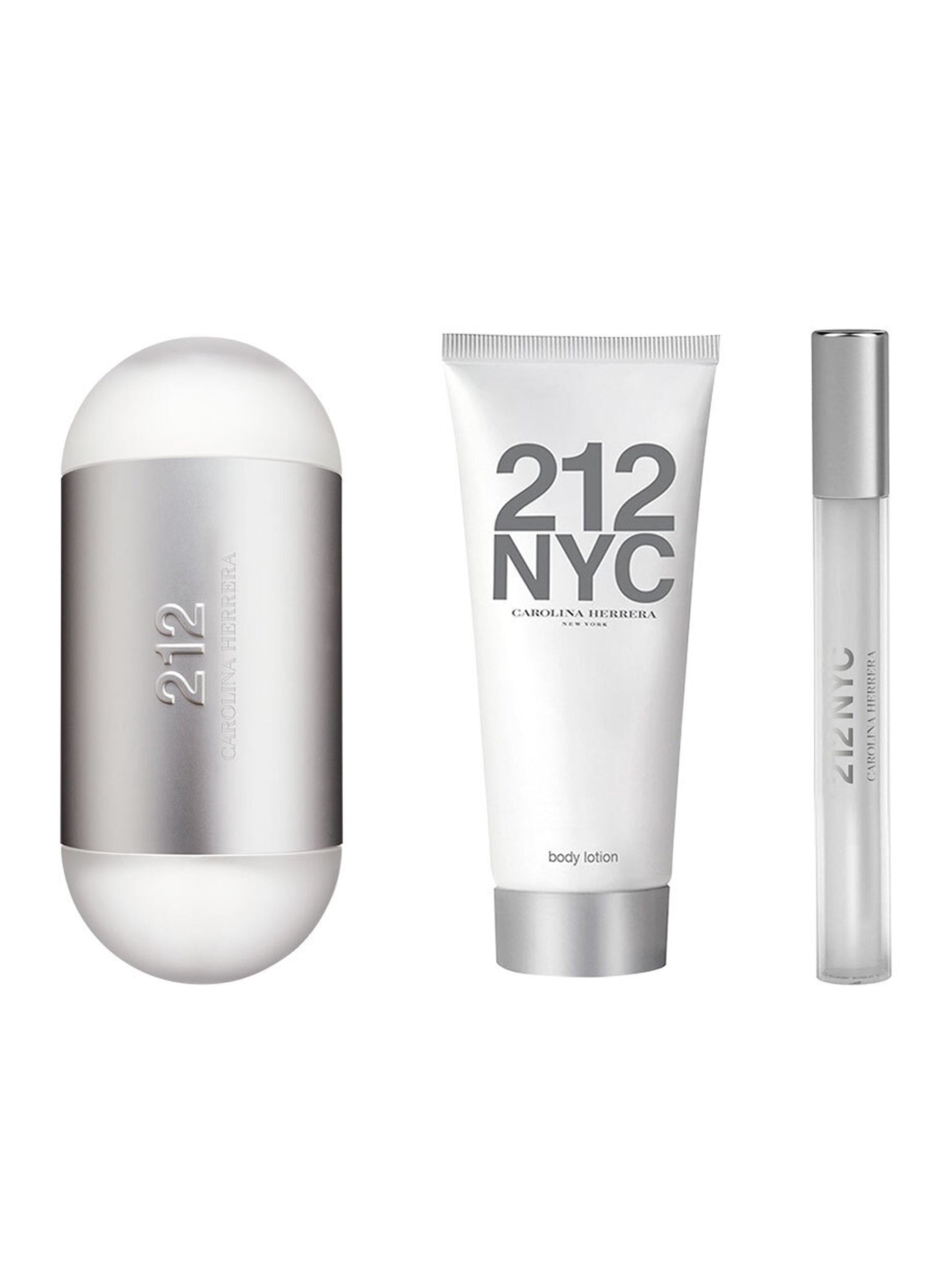 Carolina Herrera 212 NYC 100ml + 10ml + gel de ducha