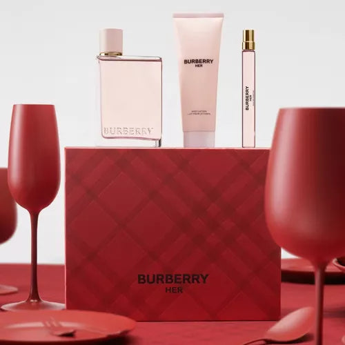 Burberry Her EDP 100ml + gel de ducha + 10ml perfumero PREVENTA