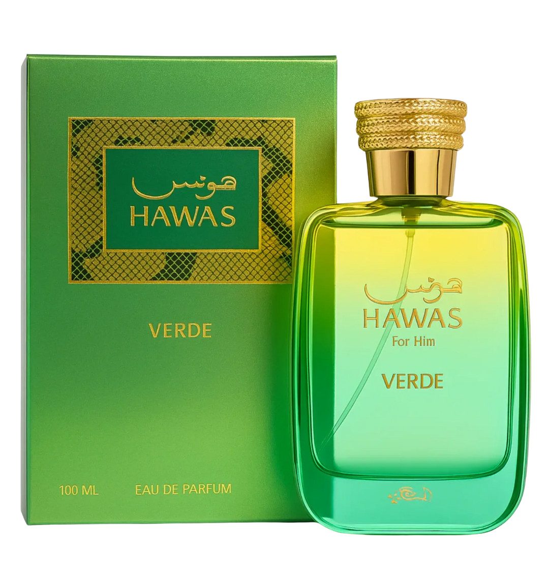 Rasasi Hawas Verde EDP 100ml  Nuevo Lanzamiento