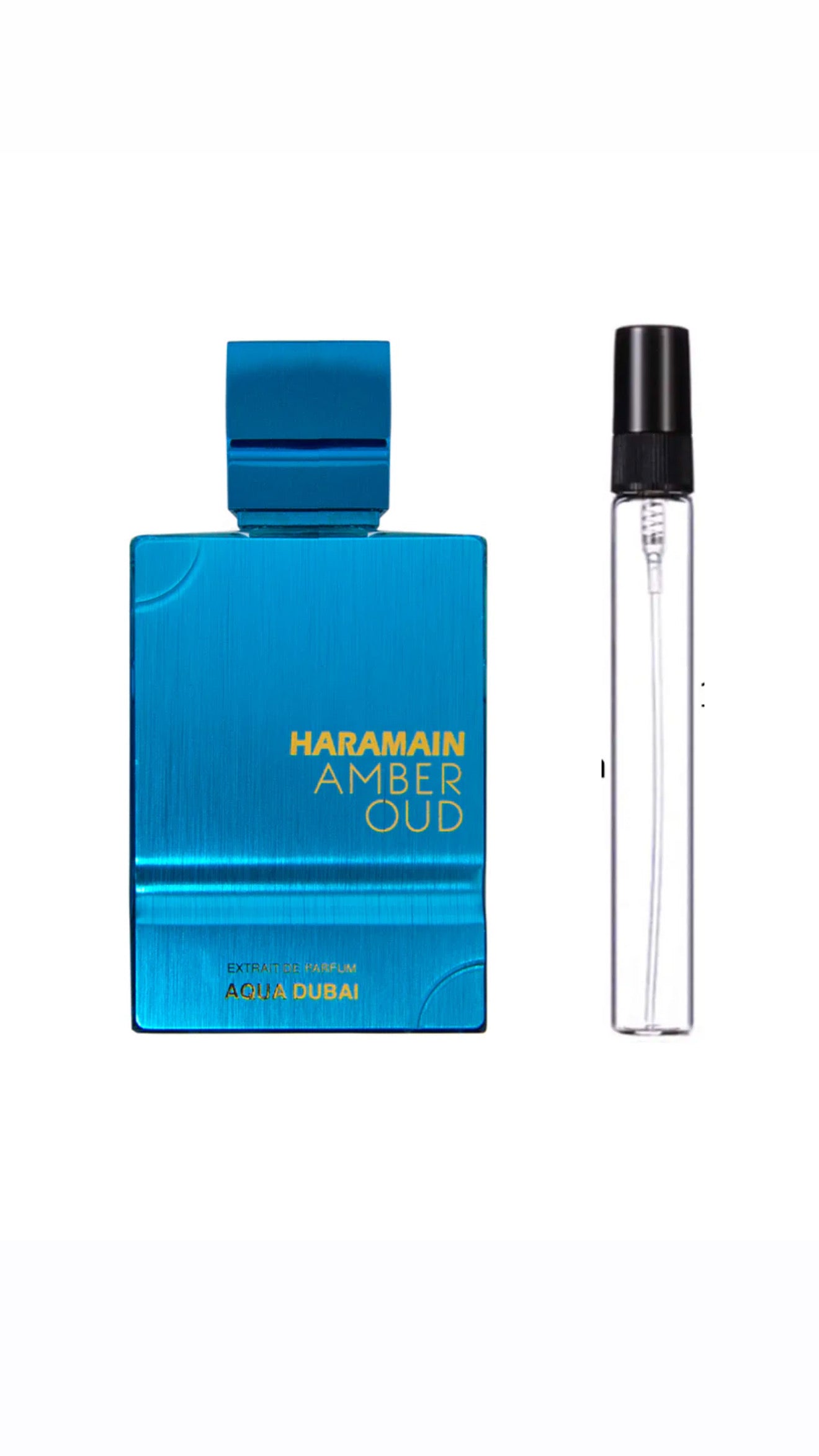 Decant Al Haramain Amber Oud Aqua Dubai