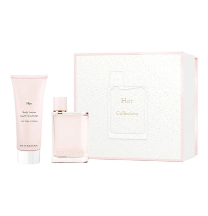 Burberry Her EDP 50mL + 75 shower gel set
