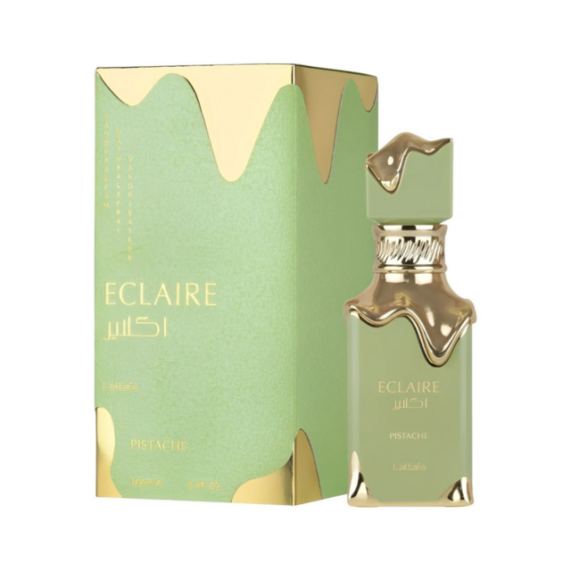 Lattafa Eclaire Pistache EDP 100ml PREVENTA  “Nuevo Lanzamiento”