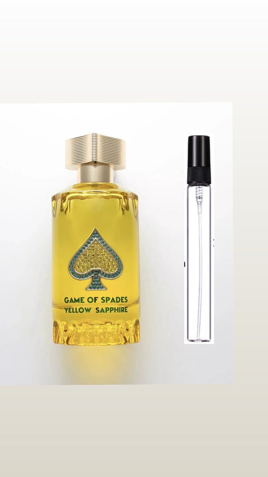 Decant Jo Milano Game Of Spades Yellow Sapphire