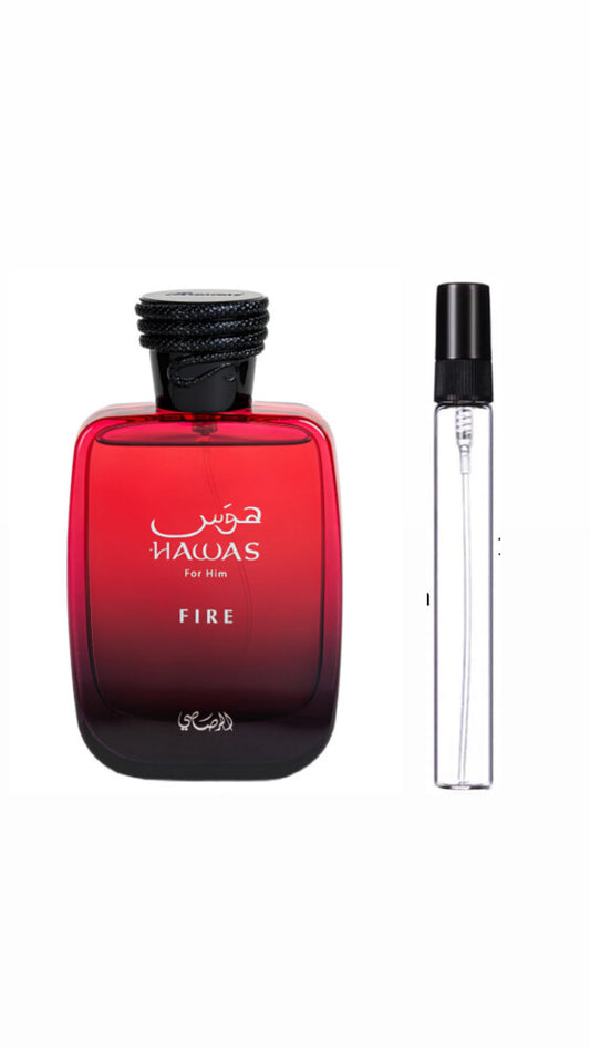 Decant Rasasi Hawas Fire EDP