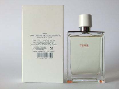 Terre D’ Hermès Eau Tres Fraiche 75ml tester